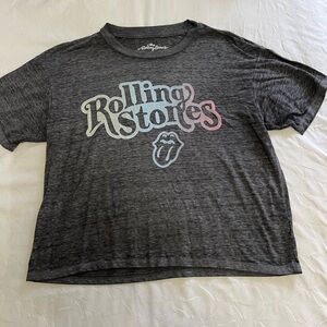 The Rolling Stones Charcoal Tee